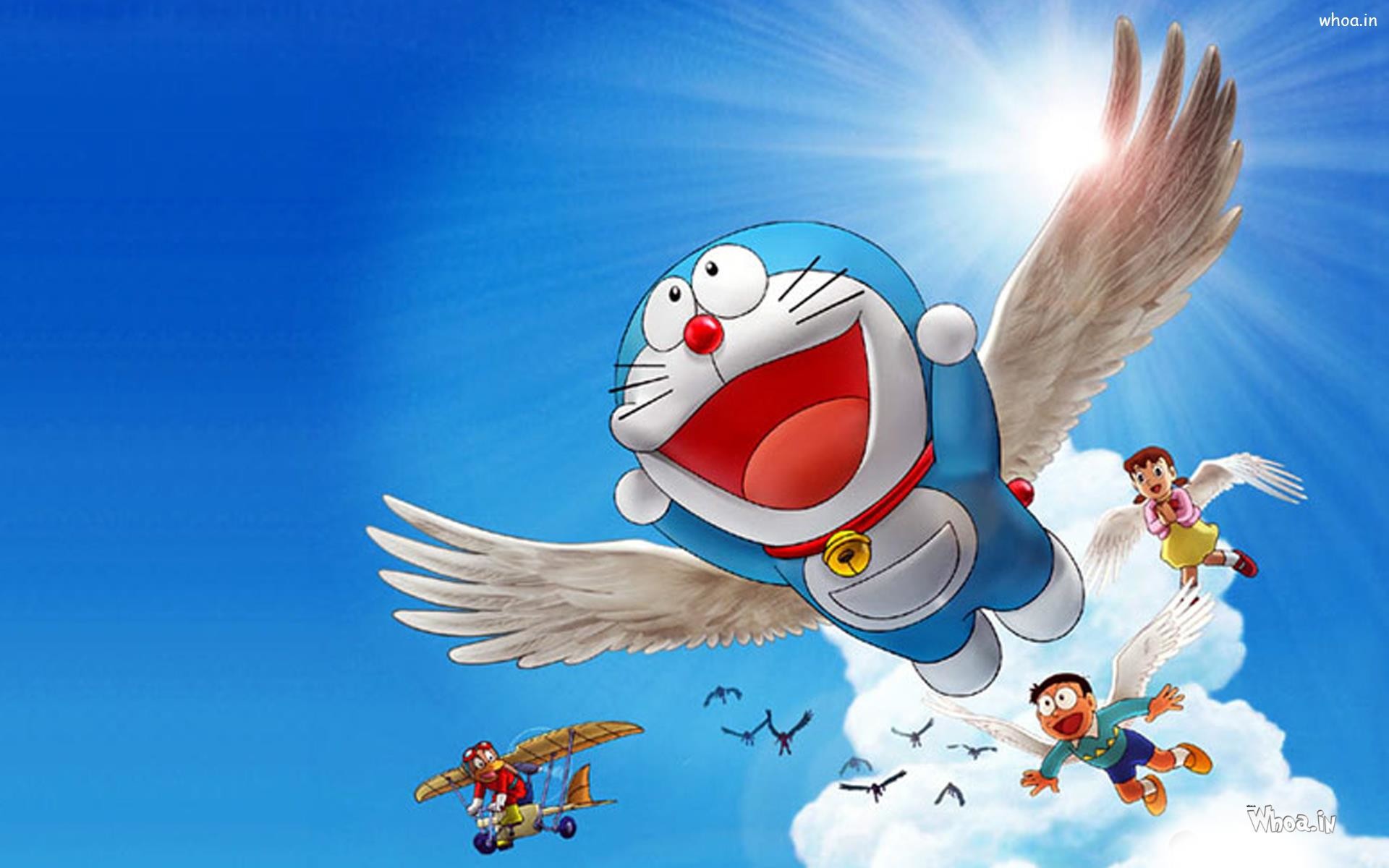 Hình nền Doraemon 3D đỉnh của đỉnh