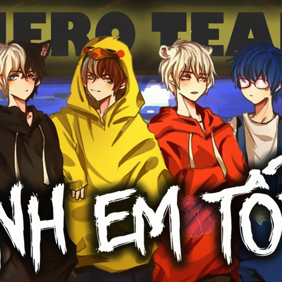 Hình ảnh dễ thương của Hero Team