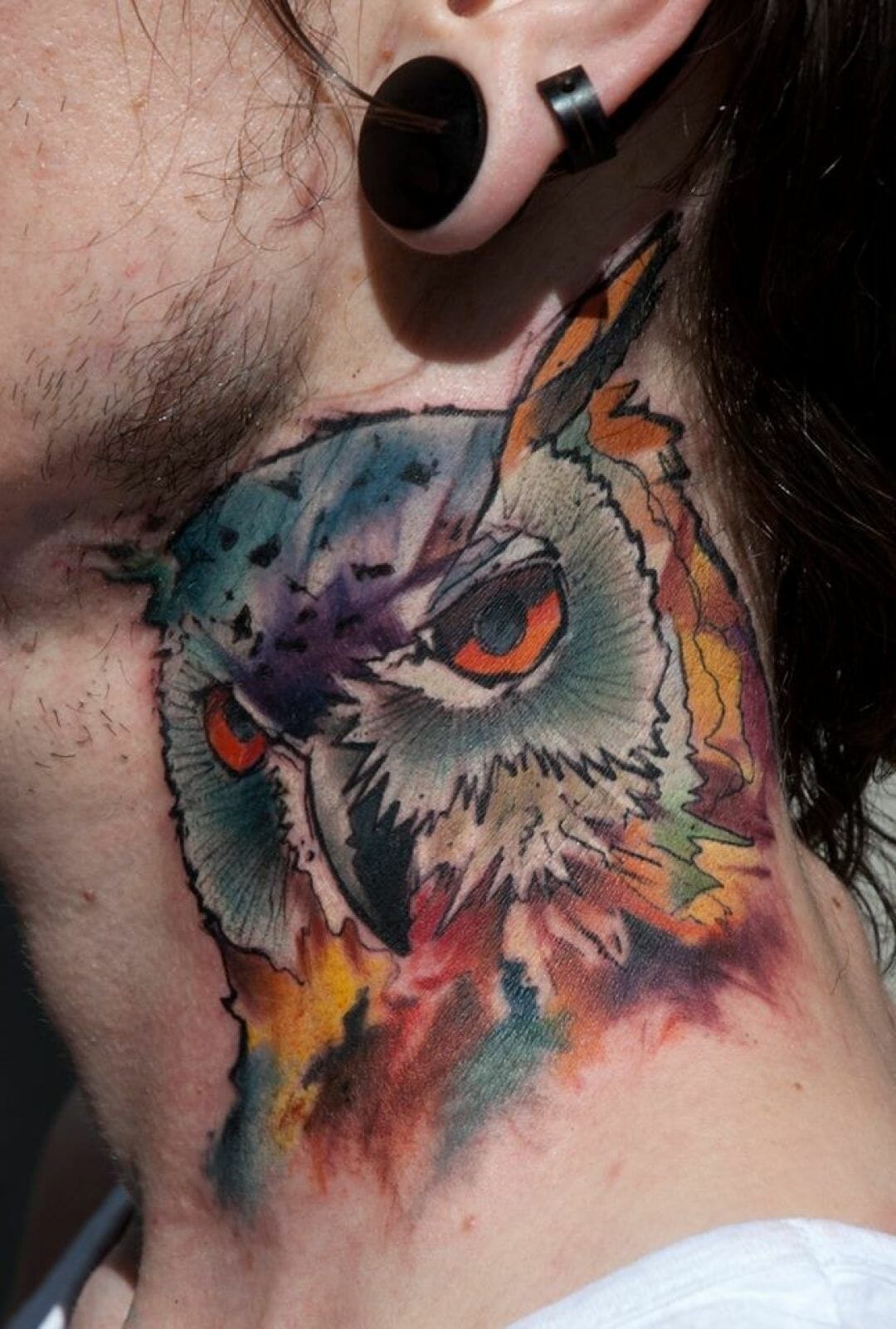 Tadashi Tattoo - Hình xăm chim Cú - Owl tattoo - by Tadashi Theo quan niệm  phương Tây, chim Cú là biểu tượng của sự khôn ngoan và thông thái. web:  tattoovn.com | Facebook