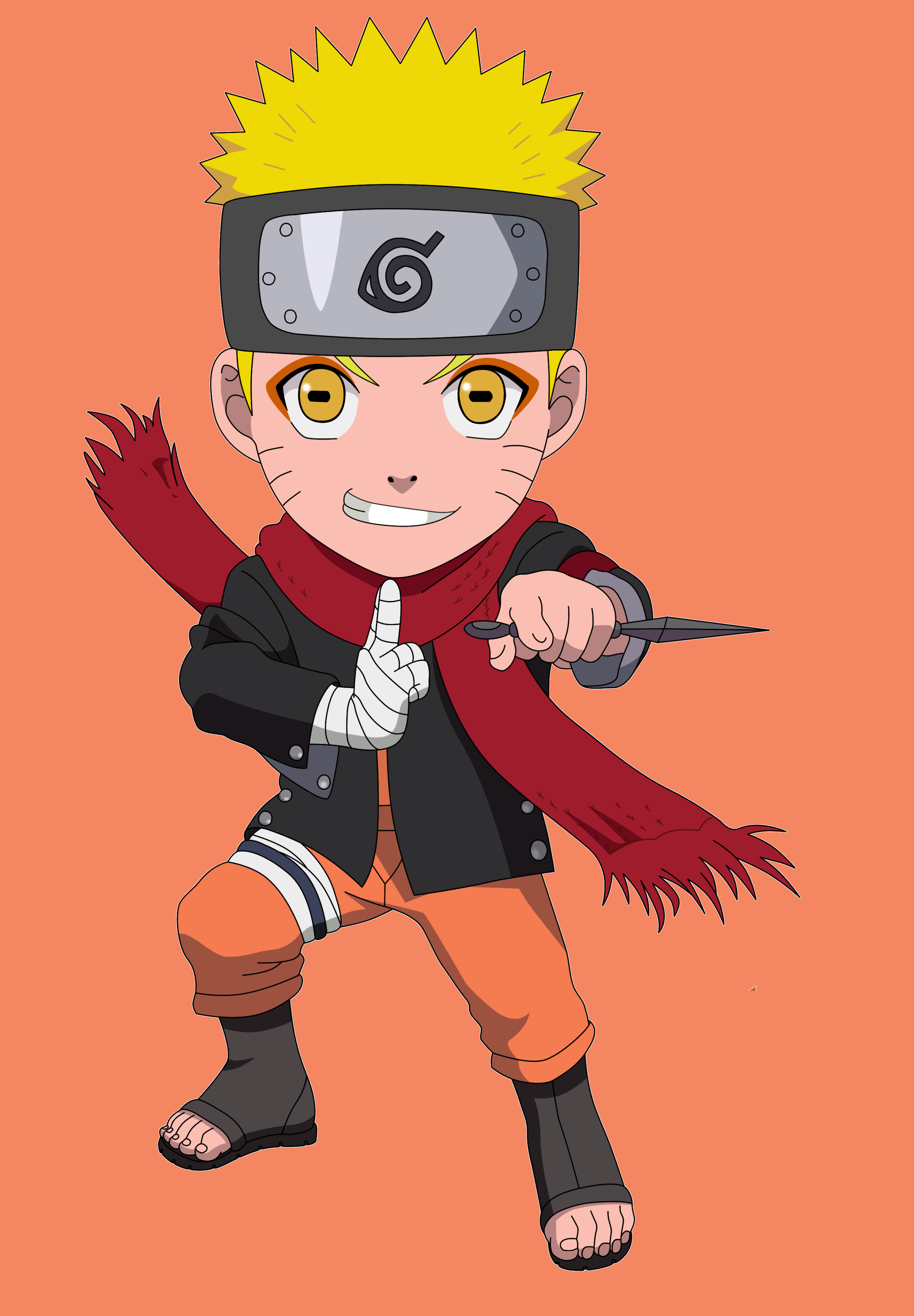 Naruto Chibi - Tổng hợp bức tranh độc đáo về nhân vật Naruto