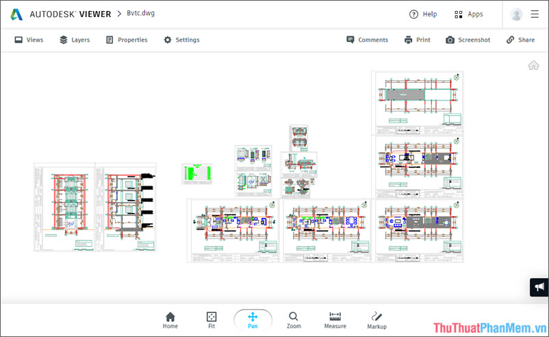 Cách mở file DWG Online mà không cần phần mềm