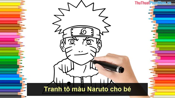 Tổng hợp tranh tranh tô màu Naruto đẹp nhất | Trang tô màu, Chibi, Naruto