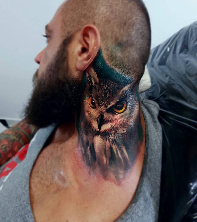 Hình xăm cú mèo. Xăm hình bấm TRUY CẬP để liên hệ | Geometric tattoo,  Tattoos, Polynesian tattoo