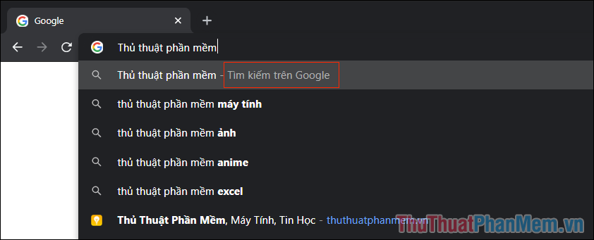 Hướng dẫn thay đổi công cụ tìm kiếm mặc định trên Google Chrome