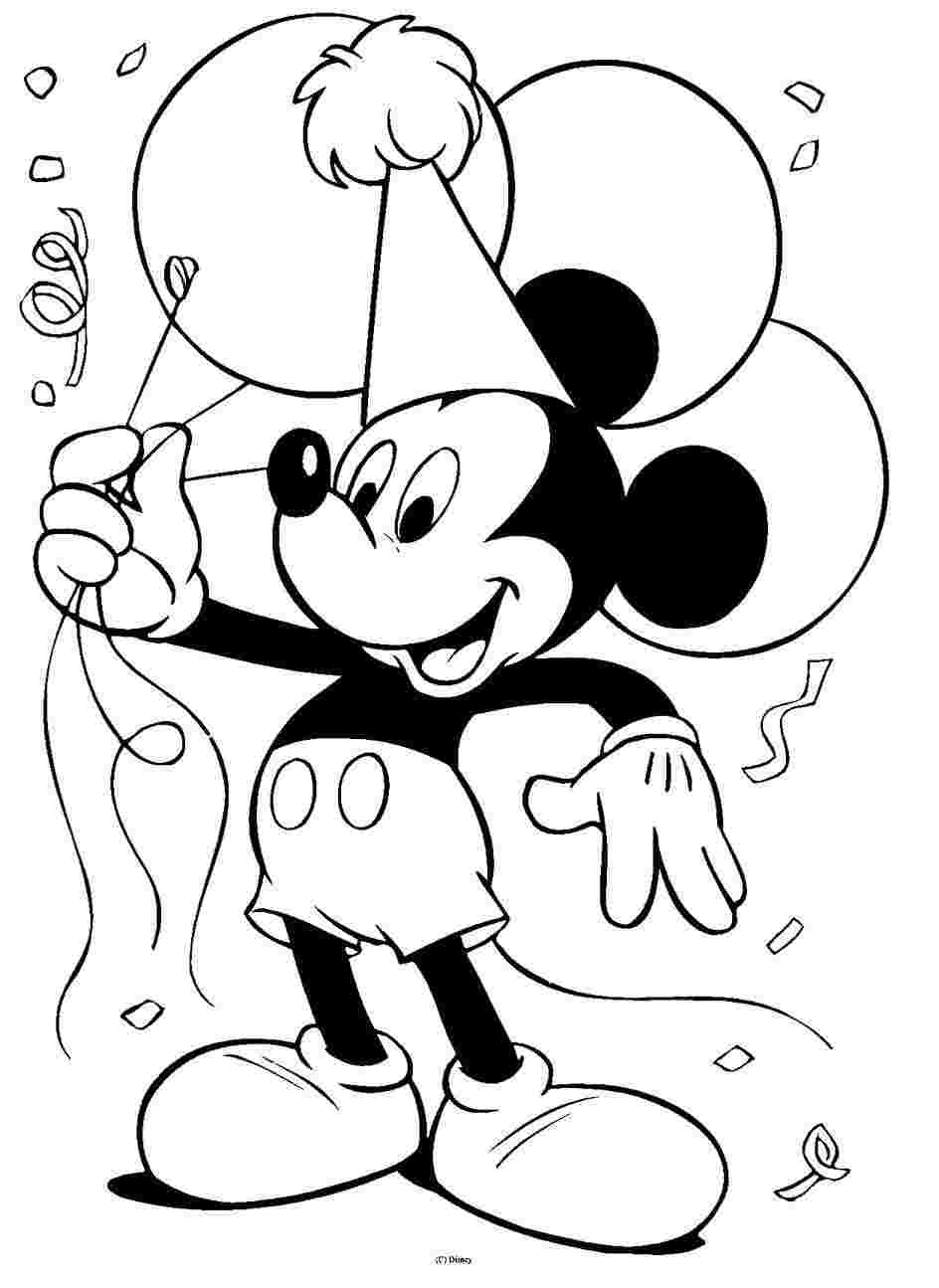 Bộ sưu tập tranh tô màu Mickey tuyệt vời