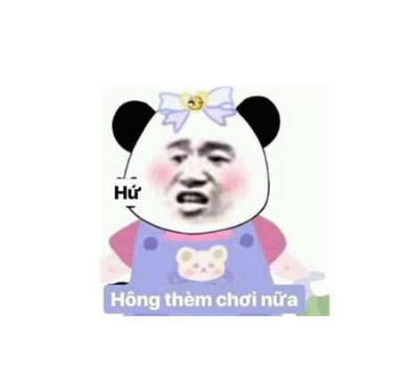 Bộ sưu tập Meme dỗi hài hước, dễ thương và đáng yêu