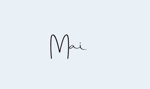 Chữ ký tên Mai - Bộ sưu tập chữ kí tuyệt vời nhất