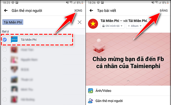 Bí quyết tag tên trên Facebook bằng điện thoại một cách đơn giản