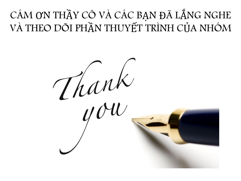 Hình ảnh tri ân tuyệt vời đã lắng nghe