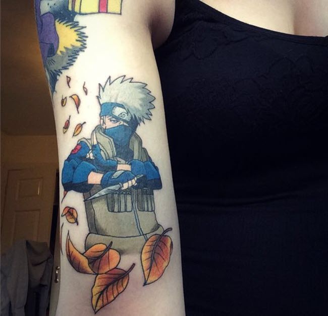 Kakashi này thật thần bí và bay bổng 🔥🔥 #tattoo #kakashi #kakashitat... |  TikTok