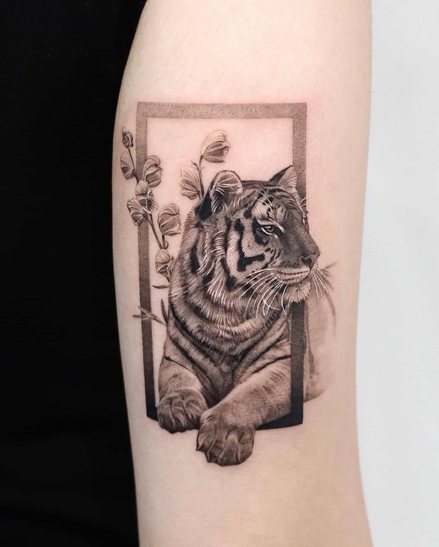Ý nghĩa hình xăm con hổ - Đỗ Nhân Tattoo