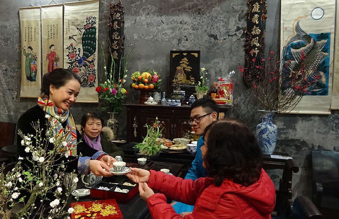 Góc ảnh Tết quê độc đáo