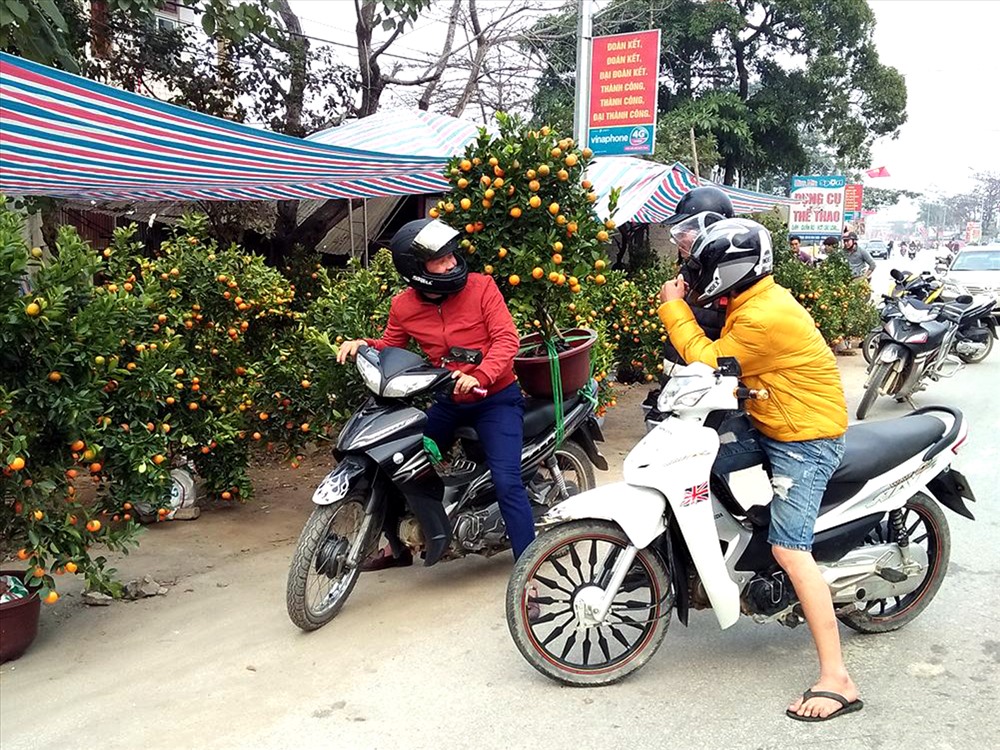 Góc ảnh Tết quê độc đáo