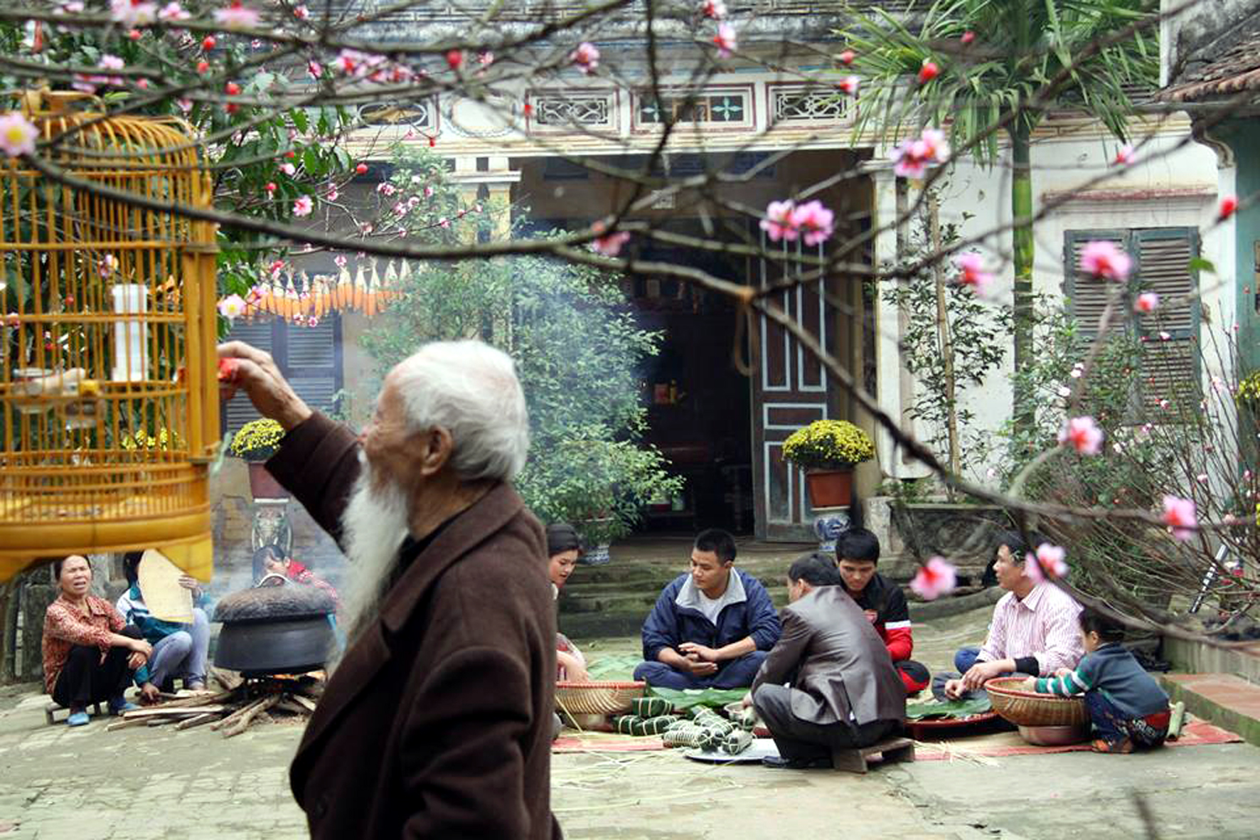 Góc ảnh Tết quê độc đáo