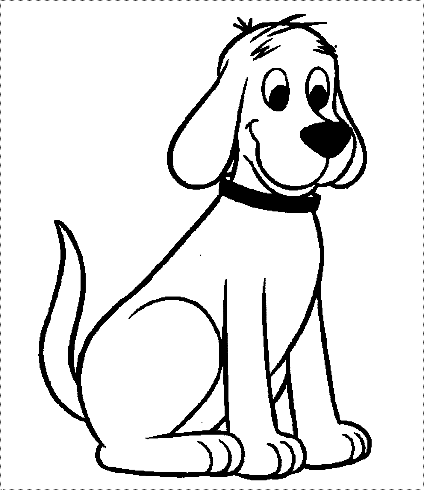 Link tải 66+ tranh tô màu con chó đáng yêu, dễ thương nhất