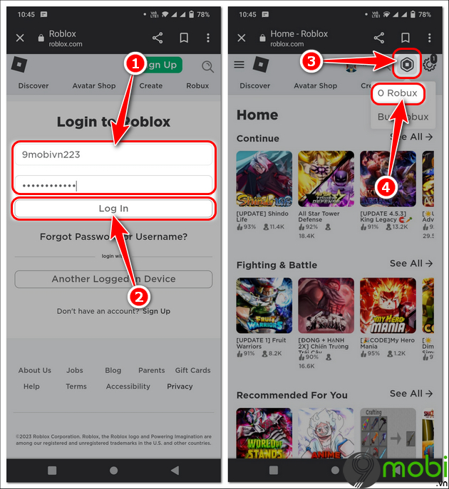Cách nhận Robux miễn phí hàng mới năm 2023 trên Roblox
