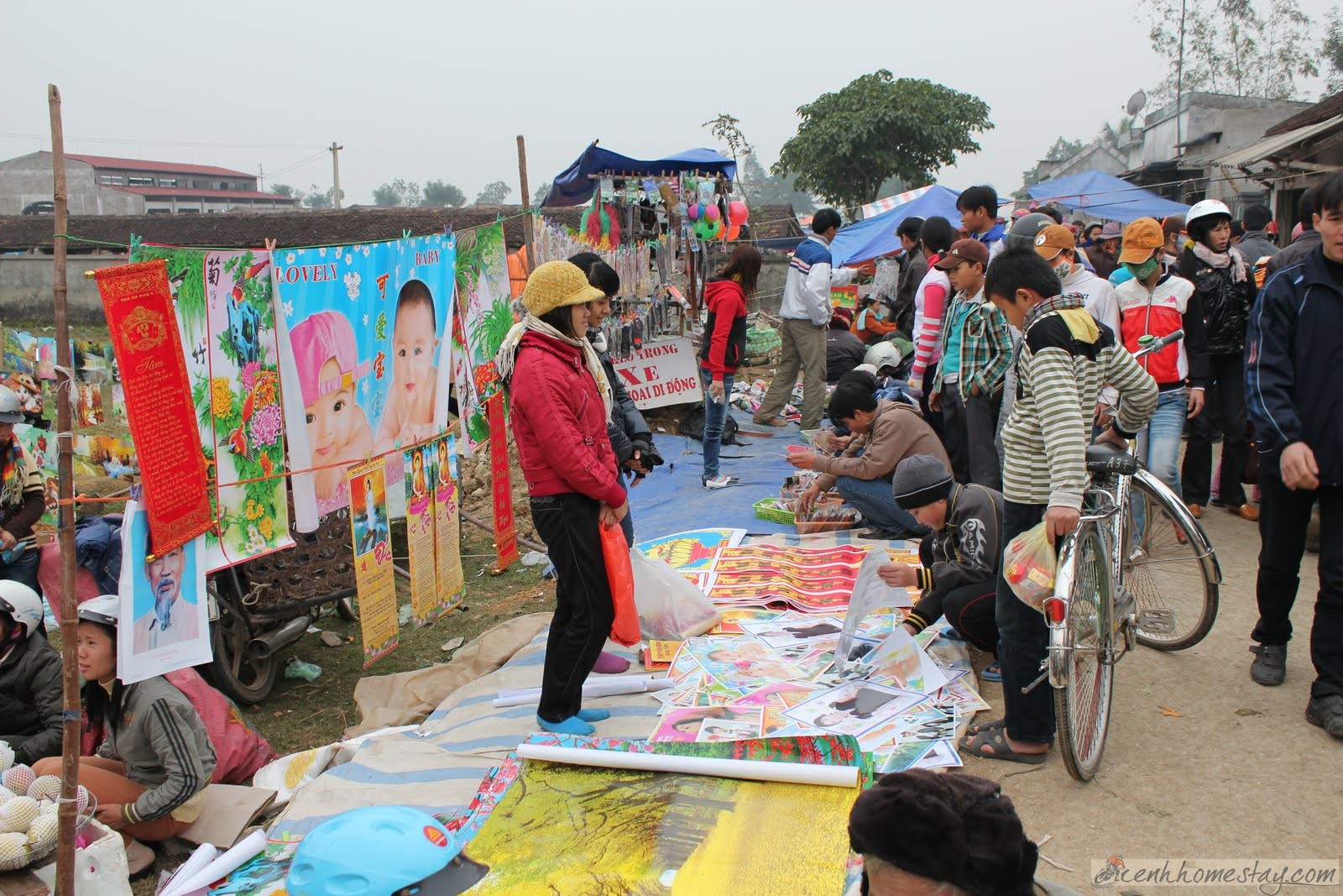 Góc ảnh Tết quê độc đáo