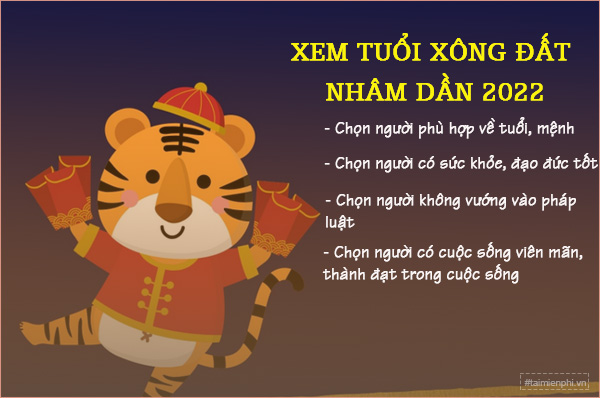 Khám Phá Tuổi Xông Đất 2022: Nhâm Dần Mang Đến May Mắn Cho 12 Con Giáp