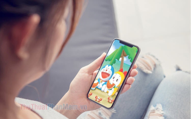 Hình nền độc đáo Màn hình Doremon cute Cho điện thoại và máy tính