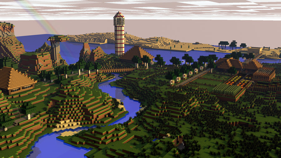 Thế giới Minecraft đẹp đến mê hồn khi có Ray-Tracing – GEARVN.COM