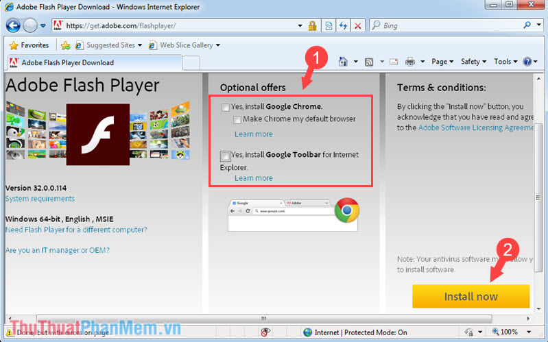 Bí quyết cài đặt Flash Player cho trình duyệt trên máy tính