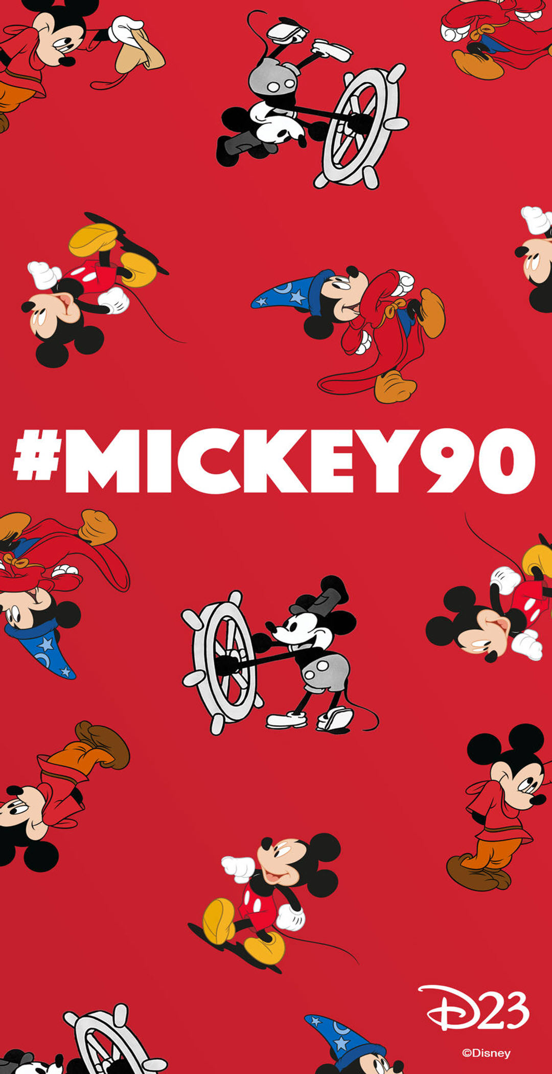Mẫu logo hình chuột Mickey: We are the best