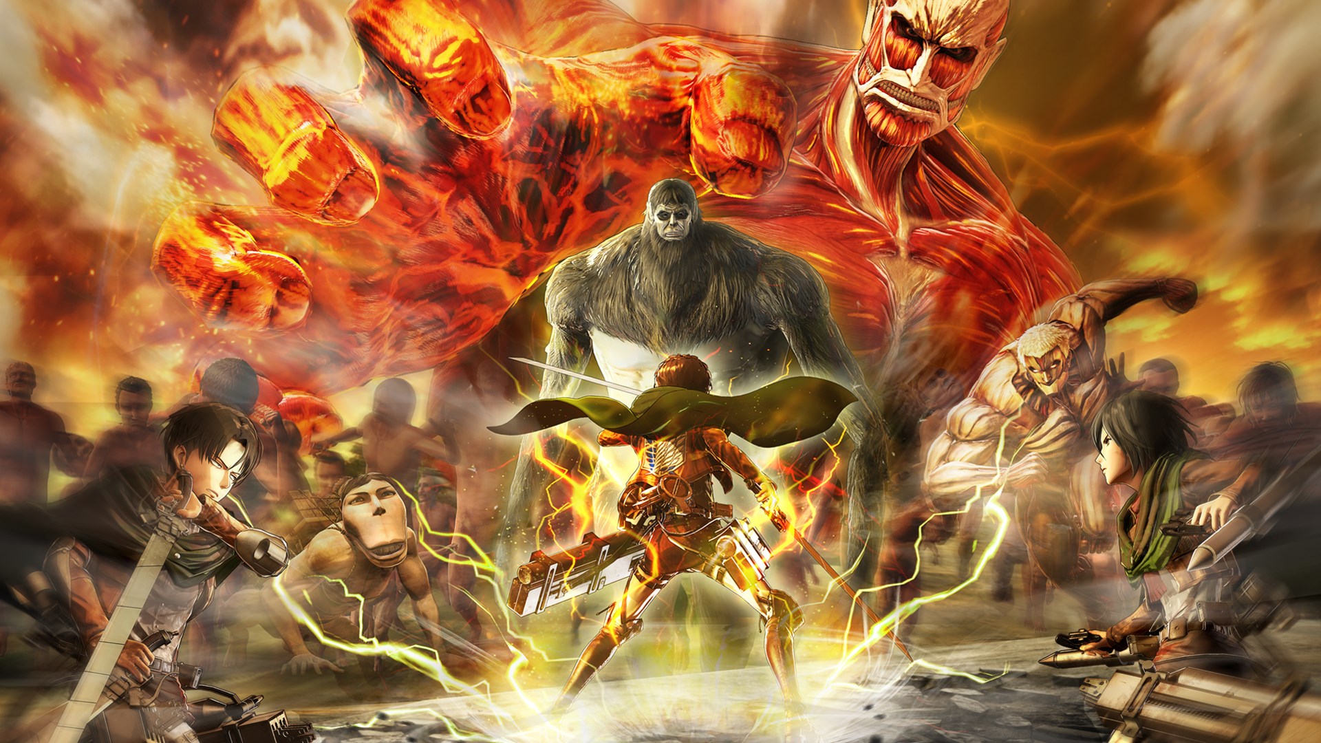 Những hình ảnh đẹp nhất từ thế giới Attack On Titan