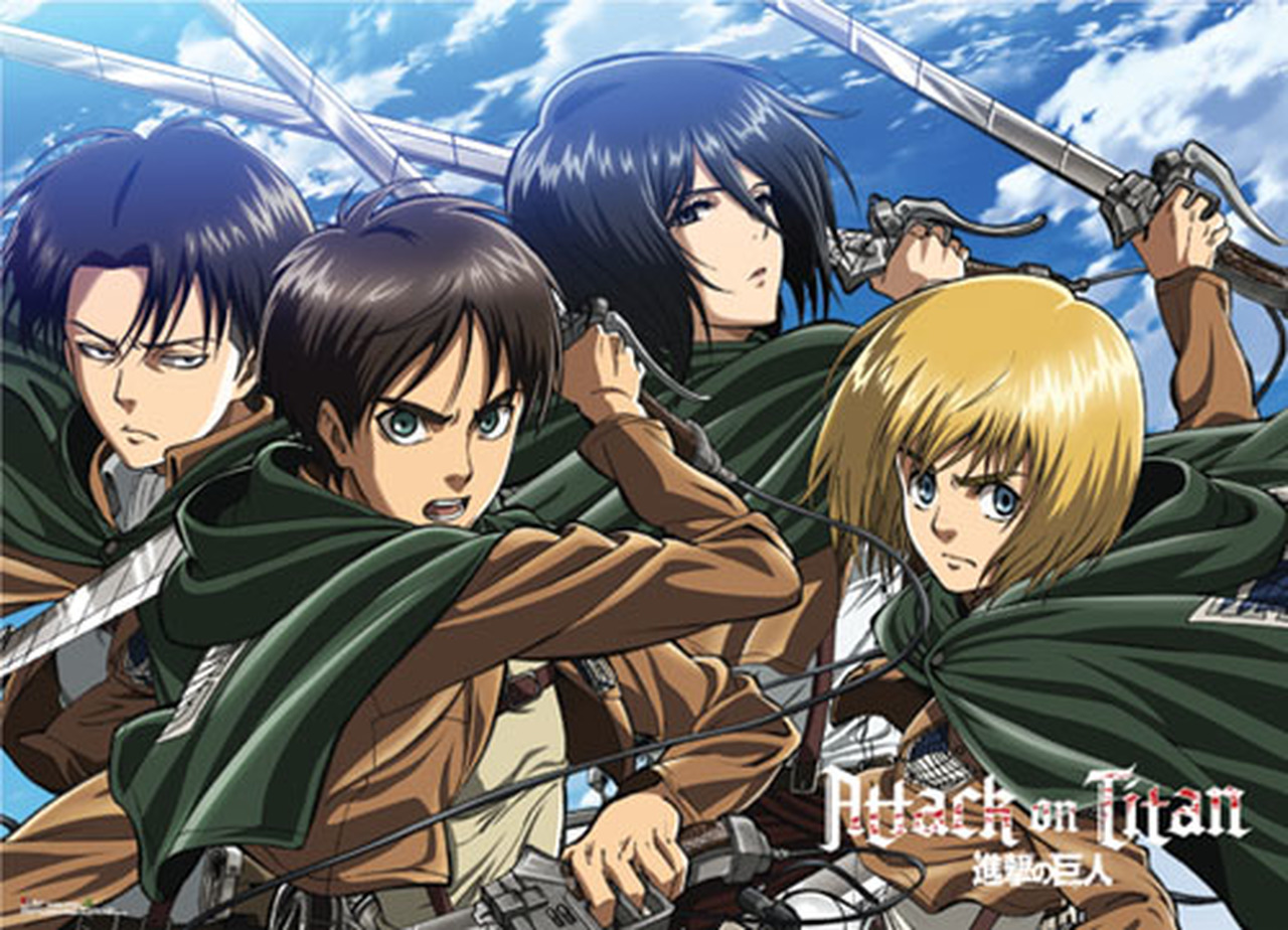 Những hình ảnh đẹp nhất từ thế giới Attack On Titan