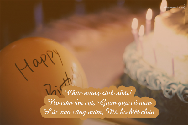 Lời chúc sinh nhật độc đáo nhất