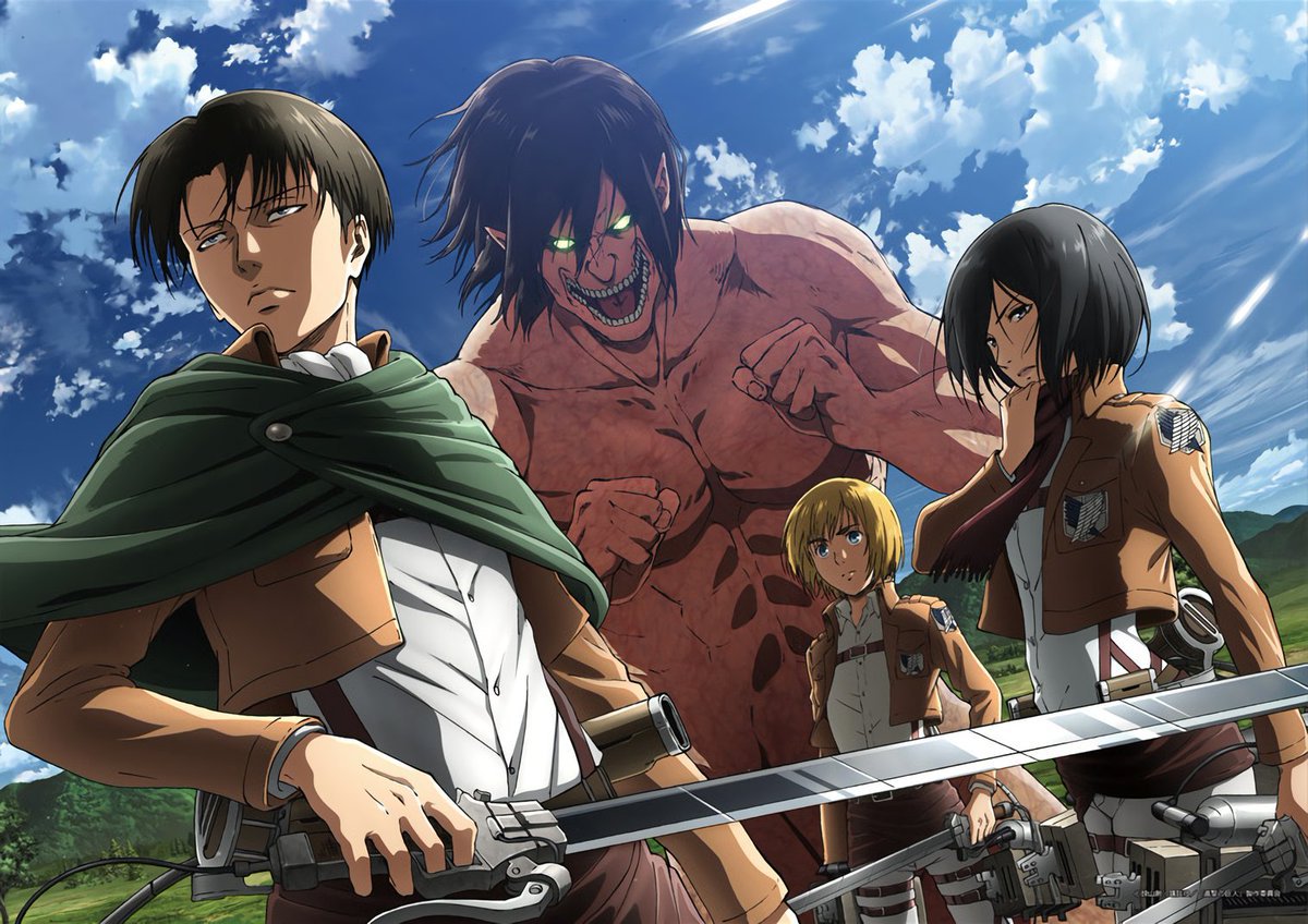 Những hình ảnh đẹp nhất từ thế giới Attack On Titan