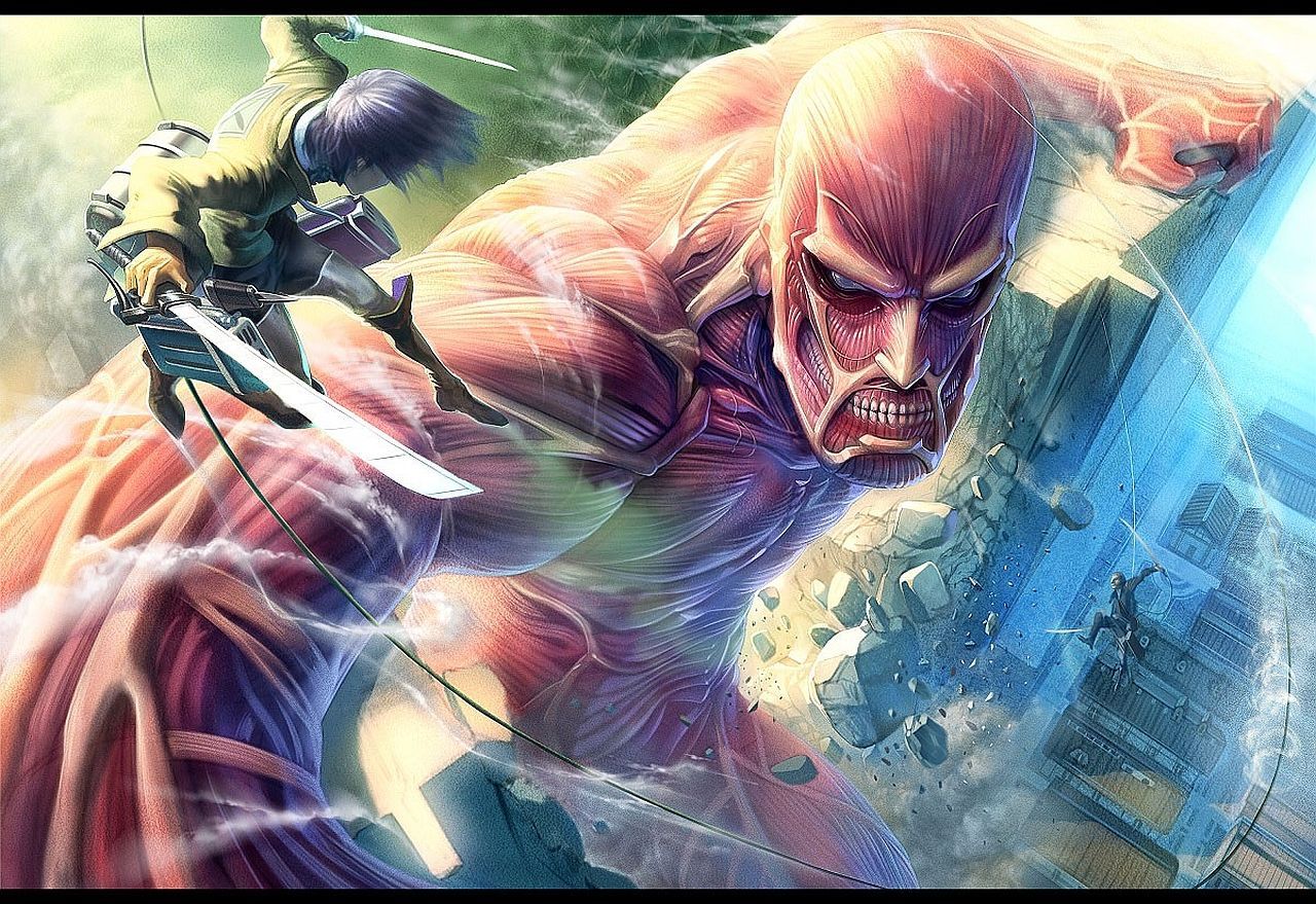 Những hình ảnh đẹp nhất từ thế giới Attack On Titan