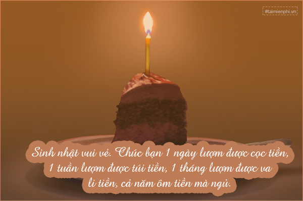 Lời chúc sinh nhật độc đáo nhất
