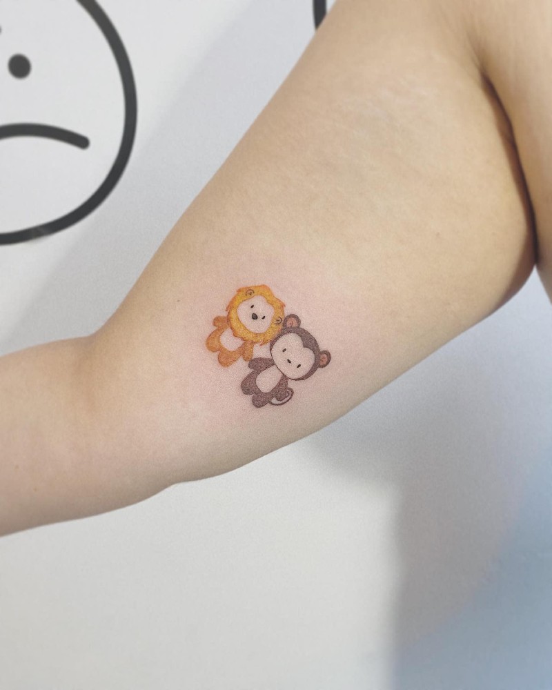 Những hình xăm nhỏ dễ thương - How to make tattoo at home with pen - YouTube