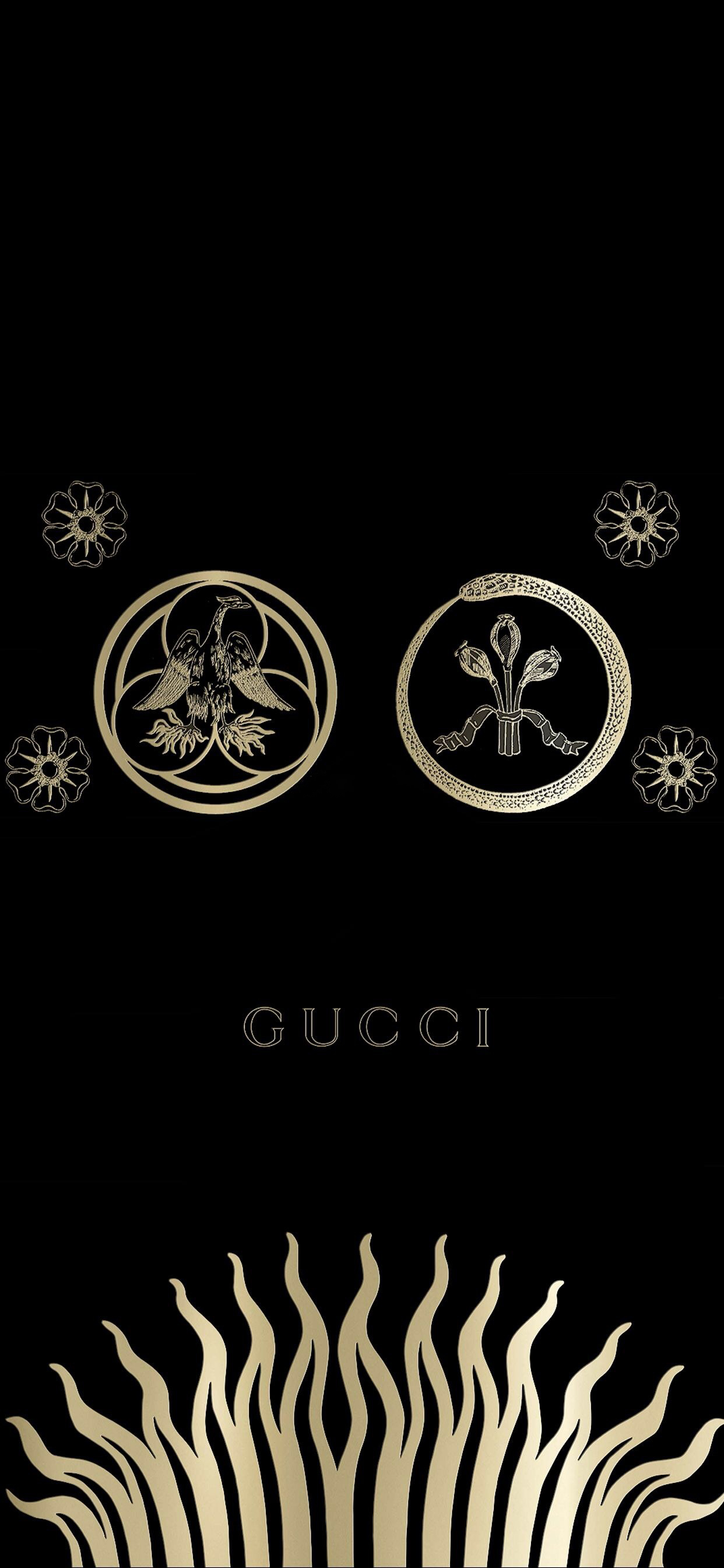 16 Gucci ý tưởng | thiết kế logo thời trang, ảnh tường cho điện thoại, hình  xăm tình bạn