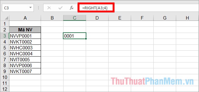 Tách chữ từ chuỗi trong Excel: Ví dụ và Hướng dẫn