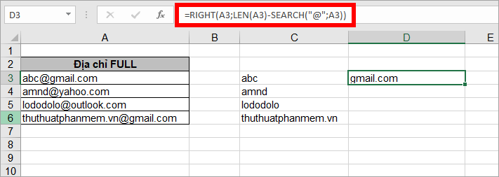 Tách chữ từ chuỗi trong Excel: Ví dụ và Hướng dẫn