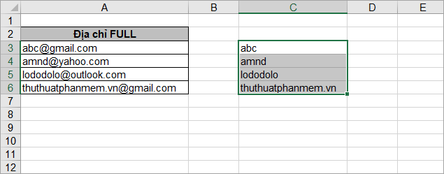 Tách chữ từ chuỗi trong Excel: Ví dụ và Hướng dẫn