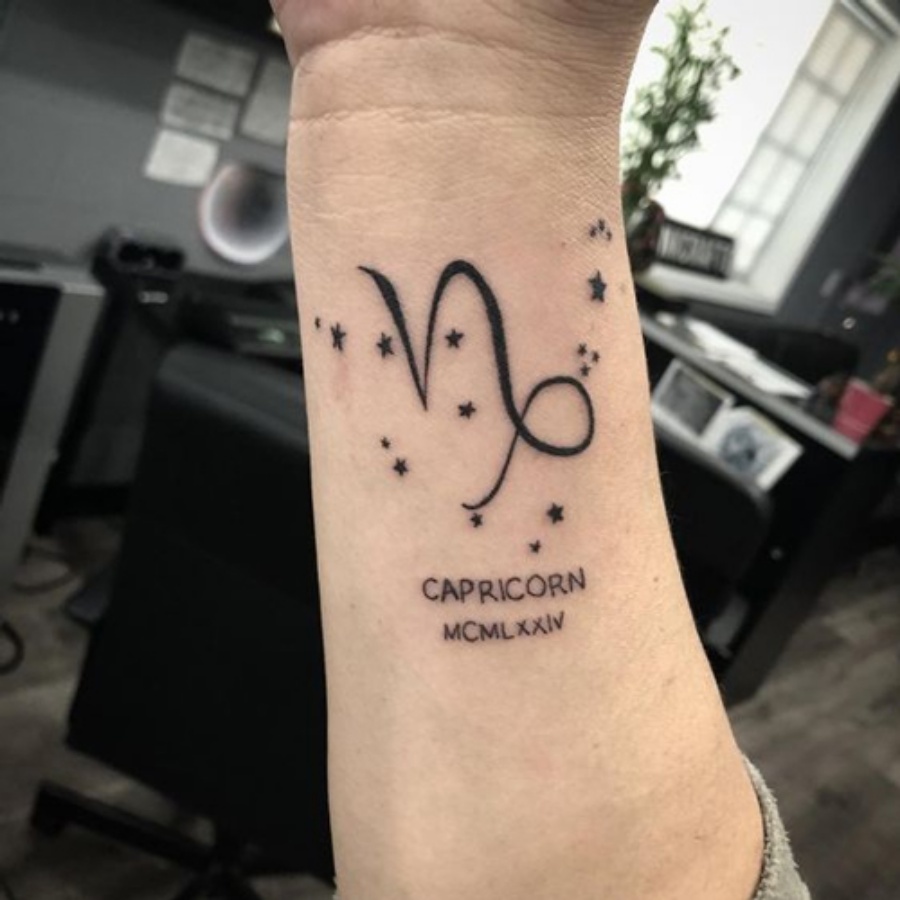 Album hình xăm cung Ma Kết đẹp nhất | Capricorn tattoo, Trendy tattoos,  Unique tattoos