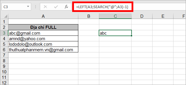 Tách chữ từ chuỗi trong Excel: Ví dụ và Hướng dẫn