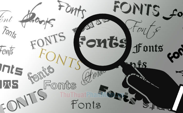 Bí quyết tìm font chữ từ hình ảnh