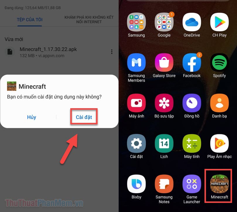 Hướng dẫn cách tải Minecraft PE miễn phí cho điện thoại