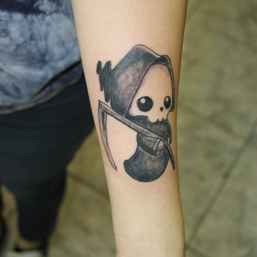 Hình xăm rồng hoạt hình - Cartoon Tattoo - VNStyle Tattoo