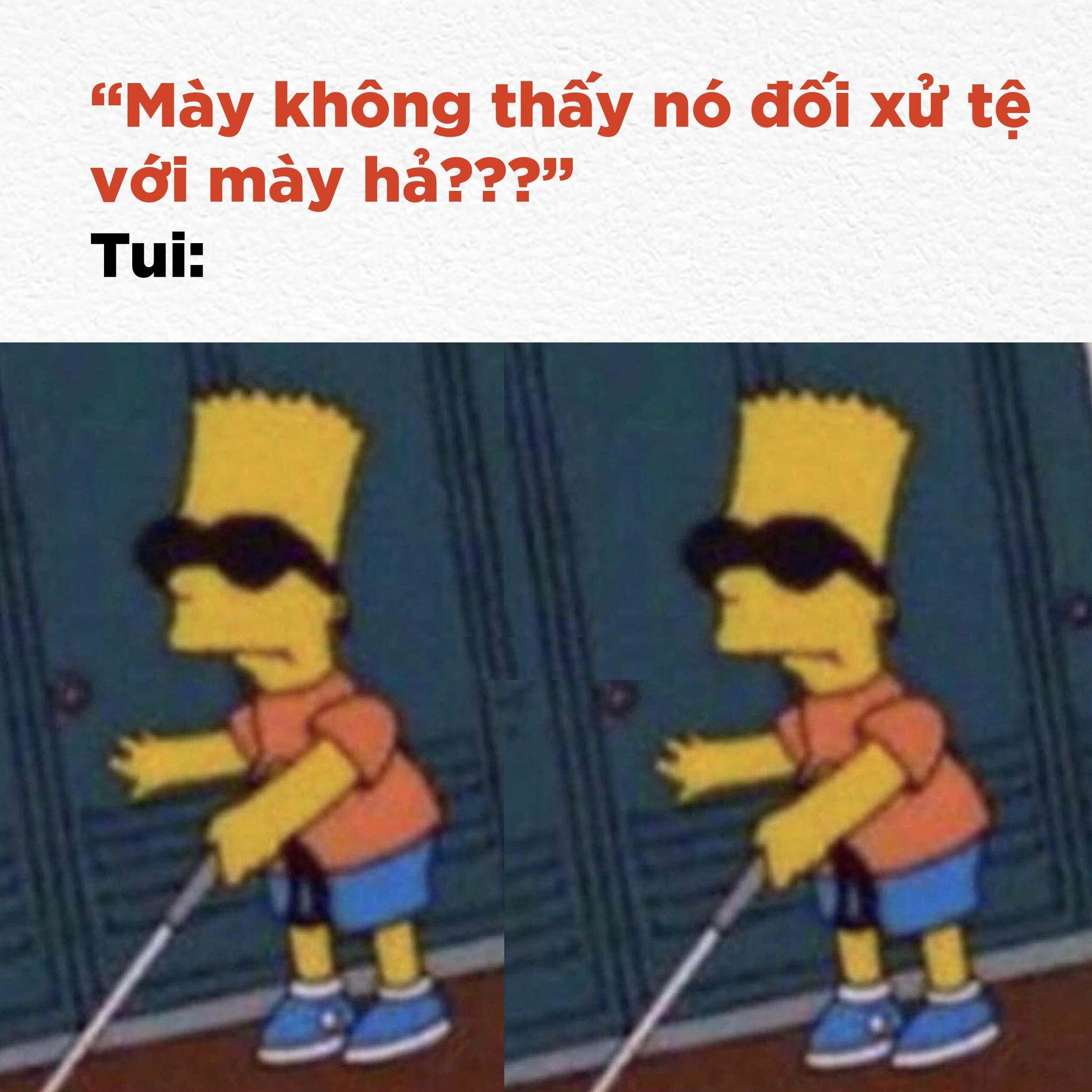 Bộ sưu tập meme mù mắt hài hước và độc đáo