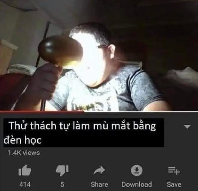 Bộ sưu tập meme mù mắt hài hước và độc đáo