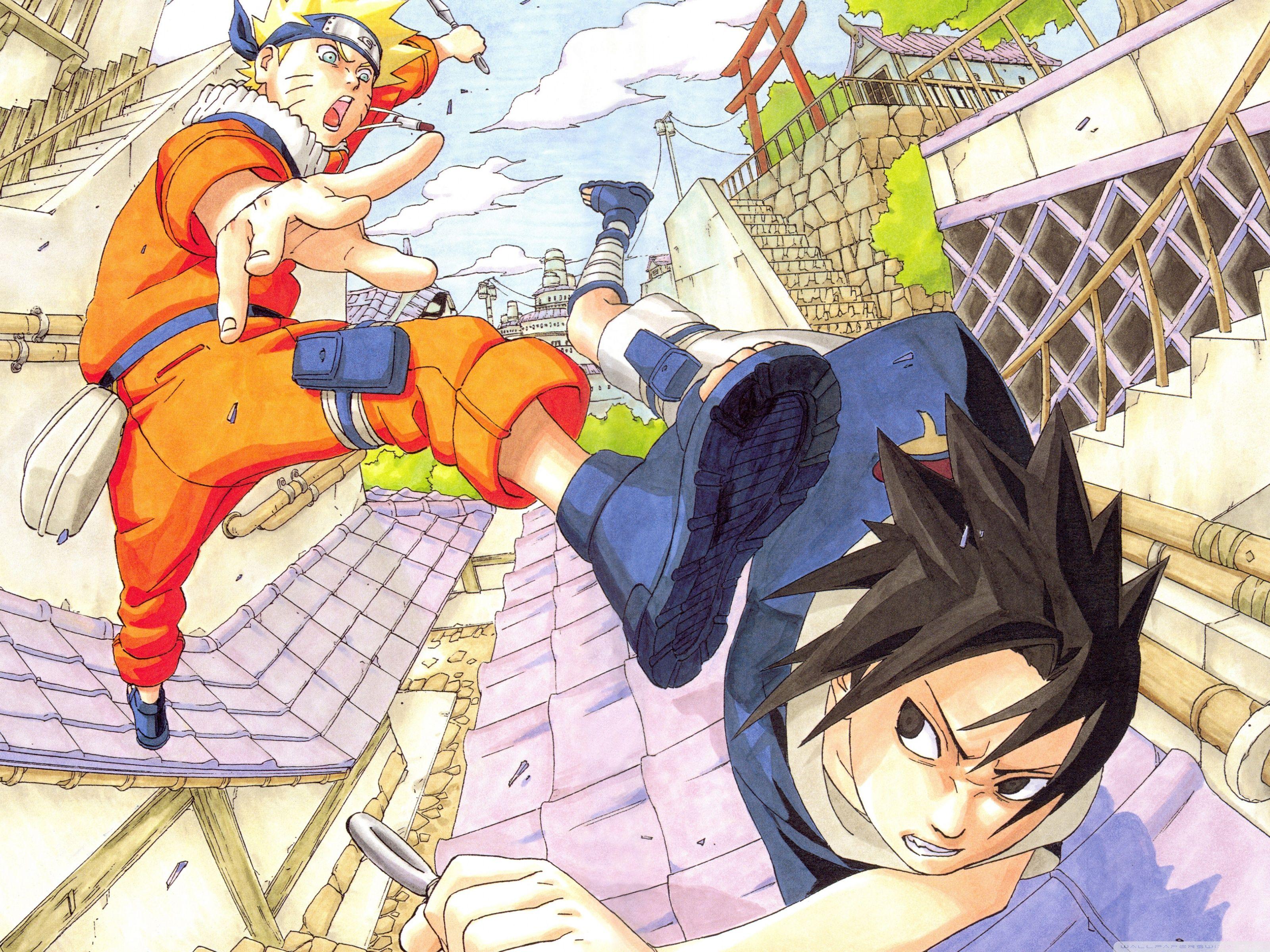 Bức tranh sống động về Naruto, hình nền tuyệt vời với Naruto đẹp mắt