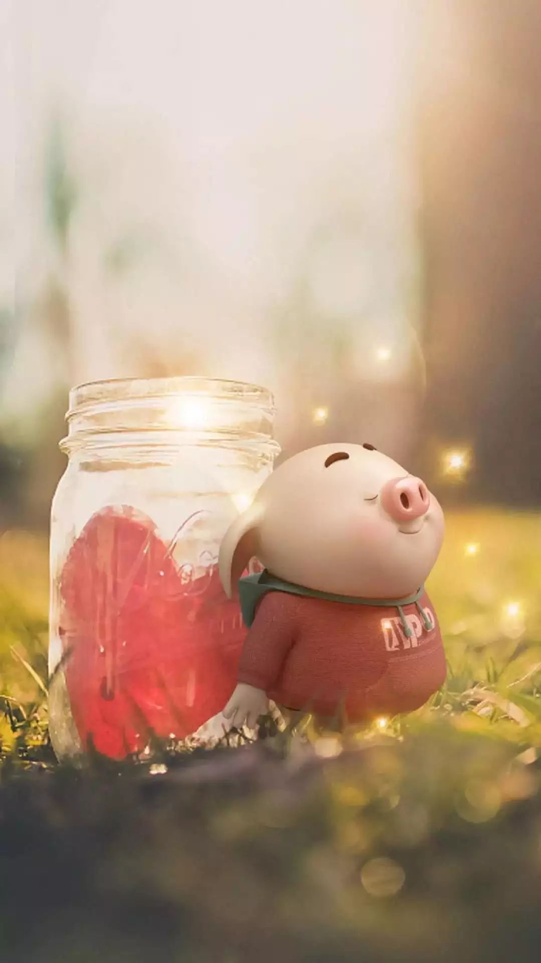 hinh-nen-chu-lon-ngo-nghinh-cho-iphone-20 | Pig wallpaper, Cute pigs, Cute  piglets