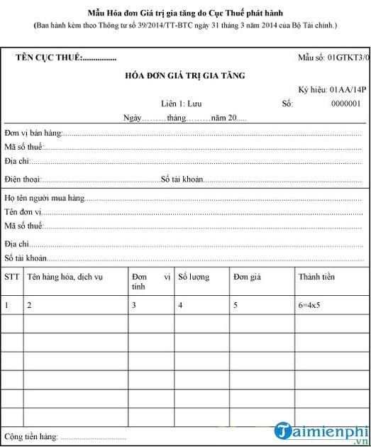 Tải Mẫu Hóa Đơn Giá Trị Gia Tăng Excel: Hướng Dẫn Chi Tiết và Đầy Đủ