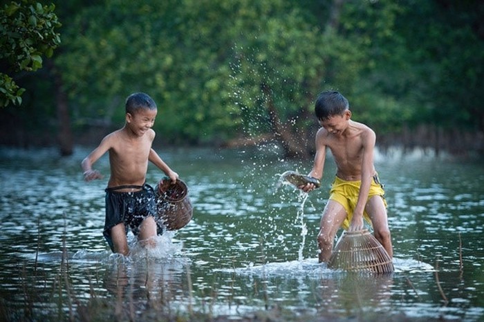 Ảnh đẹp: Hòa mình vào Vẻ đẹp của Làng Quê Việt Nam - Bộ sưu tập hình ảnh tuyệt vời