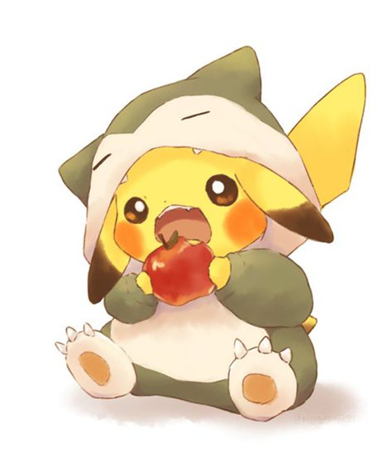 Hình nền Pikachu chibi cute, dễ thương, đáng yêu đẹp nhất