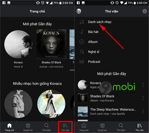 Hướng dẫn tải nhạc từ Spotify về điện thoại Android, iPhone